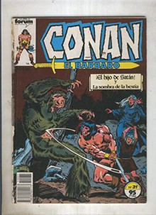 Conan el Barbaro primera edicion numero 031 (numerado 1 en trasera) - varios