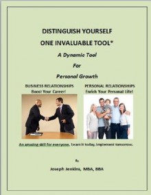 Distinguish Yourself - One Invaluable Tool - Joseph Jenkins