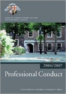 Professional Conduct - Inns of Court School of Law