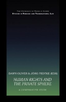 Human Rights and the Private Sphere - Jörg Fedtke, Dawn Oliver