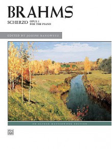 Scherzo, Op. 4 - Alfred A. Knopf Publishing Company, Johannes Brahms, Joseph Banowetz