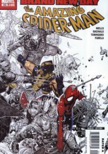 Amazing Spider-Man Vol 1# 555 - Brand New Day: Sometimes it Snows in April - Zeb Wells, Chris Bachalo