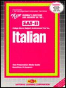 SAT ll Subject Test in Italian (SAT Subject Test Series) - Jack Rudman