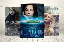 Stone Dystopia: 3 Book Set - C.B. Stone, Book Cover by Design