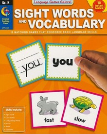 Sight Words and Vocabulary, Grade K - Steven J. Davis