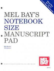 Notebook-Size Manuscript Pad 12-Stave - Mel Bay