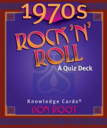 1970's Rock 'N' Roll Knowledge Cards Deck - Pomegranate