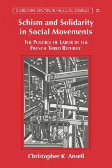 Schism and Solidarity in Social Movements: The Politics of Labor in the French Third Republic - Christopher K. Ansell