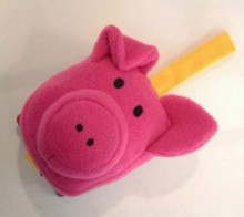 Cosy Cuddlers: Pig [With Plush Pig Head Attached] - Jo Lodge