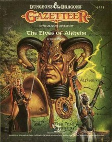 The Elves of Alfheim (Dungeons & Dragons Fantasy Roleplaying, Gazetteer GAZ5, Bk+Map) - Steve Perrin