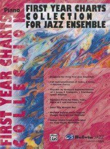 First Year Charts Collection for Jazz Ensemble: Piano - Alfred A. Knopf Publishing Company, Warner Brothers Publications