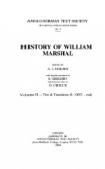 History Of William Marshall - Anthony J. Holden, David Crouch, Stewart Gregory