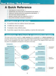 A Quick Reference for Real Writing and Real Essays - Susan Anker