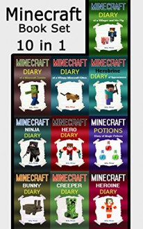 Minecraft Book Set: Minecraft Books 10 in 1 (Minecraft, Minecraft Book, Minecraft Book Bundle, Minecraft Box Set, Minecraft Books, Minecraft Diaries, Minecraft Diary, Minecraft Book for Kids) - Billy Miner