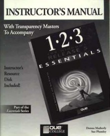 1-2-3 for Windows Release 5 Instructor's Manual - Donna M. Matherly, Sue Plumley