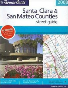 Santa Clara/San Mateo Counties, California Atlas (Other Format) - Thomas Brothers Maps