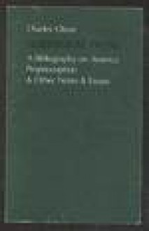 Additional prose: A bibliography on America, Proprioception & other notes & essays (Writing, 31) - Charles Olson