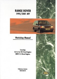 Range Rover 1995-2001 Workshop Manual - Brooklands Books Ltd