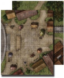 GameMastery Flip-Mat: Town Square - Jason Engle