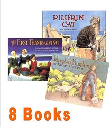 Halloween & Thanksgiving Set: Pumpkin Pumpkin; Pilgrim Cat; the First Thanksgiving; Sixteen Runaway Pumpkins; the Nutty Nut Chase; Halloween Abc; the Little Old Lady Who Wasn't Afraid of Anything (Children Picture Books) - Jean Craighead George, Jeanne Titherington, Carol Antoinette Peacock, Kathryn White, Linda D. Williams, Thomas Locker