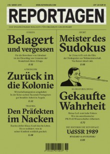 Reportagen #15: Das unabhängige Magazin für erzählte Gegenwart - Klaus Knoll, Vea Kaiser, Ryszard Kapuscinski, Florian Leu