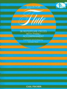 ATF104 - Solos for Flute: 36 Repertoire Pieces with Piano Accompaniment (All-Time Favorites) - Donald Peck