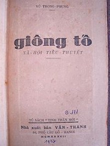 Giông tố - Vũ Trọng Phụng