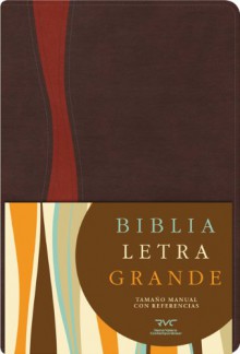 RVC Biblia Letra Grande Tamaño Manual, chocolate/cobrizo símil piel (Spanish Edition) - B&H Español Editorial Staff