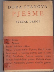 Pjesme: svezak drugi - Dora Pfanova