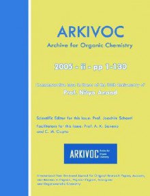 Arkivoc 2005 (Ii) Commemorative For Prof. Nitya Anand - Joachim Schantl