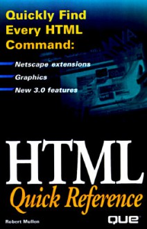 HTML Quick Reference - Robert Mullen