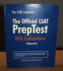 The Official LSAT Prep Test with Explanations Volume 1 - Bonnie Gordon