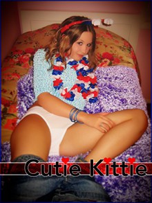 Cutie Kittie Book 37: Bubbly Blonde Babe - R.A. Ravenhill