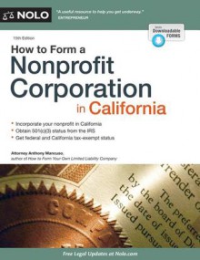 How to Form a Nonprofit Corporation in California - Anthony Mancuso