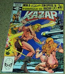 Ka-zar The Savage No. 8 Nov "In the Beginning" (Volume 1) - Bruce Jones