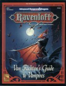 Van Richten's Guide to Vampires, Rr3: Ravenloft Accessory - James Lafountain