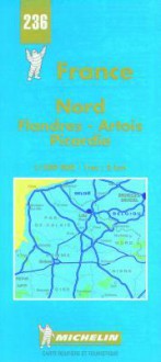 France Regional Nord de La France-Michelin Map #236 - Michelin Travel Publications