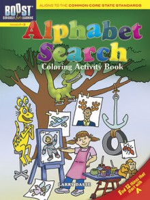 BOOST Alphabet Search Coloring Activity Book - Larry Daste