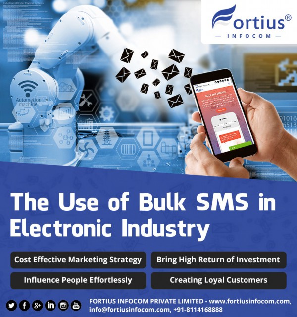 The Use of Bulk SMS in Electronic Industry