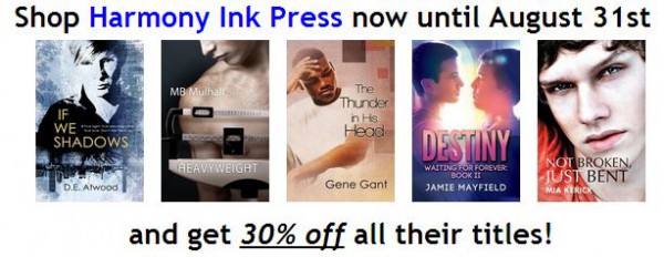 30% Off Harmony Ink Titles