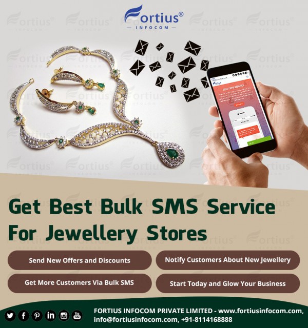 Get Best Bulk SMS Service For Jewellery Store 