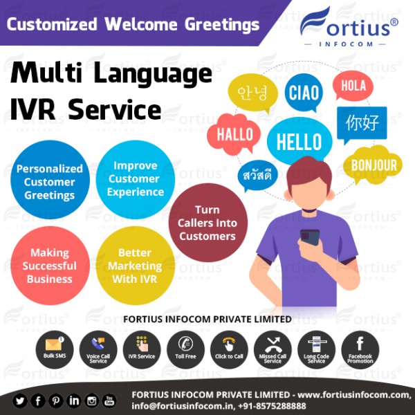 Multi Language IVR Service