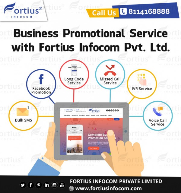 Business Promotional Service With Fortius Infocom