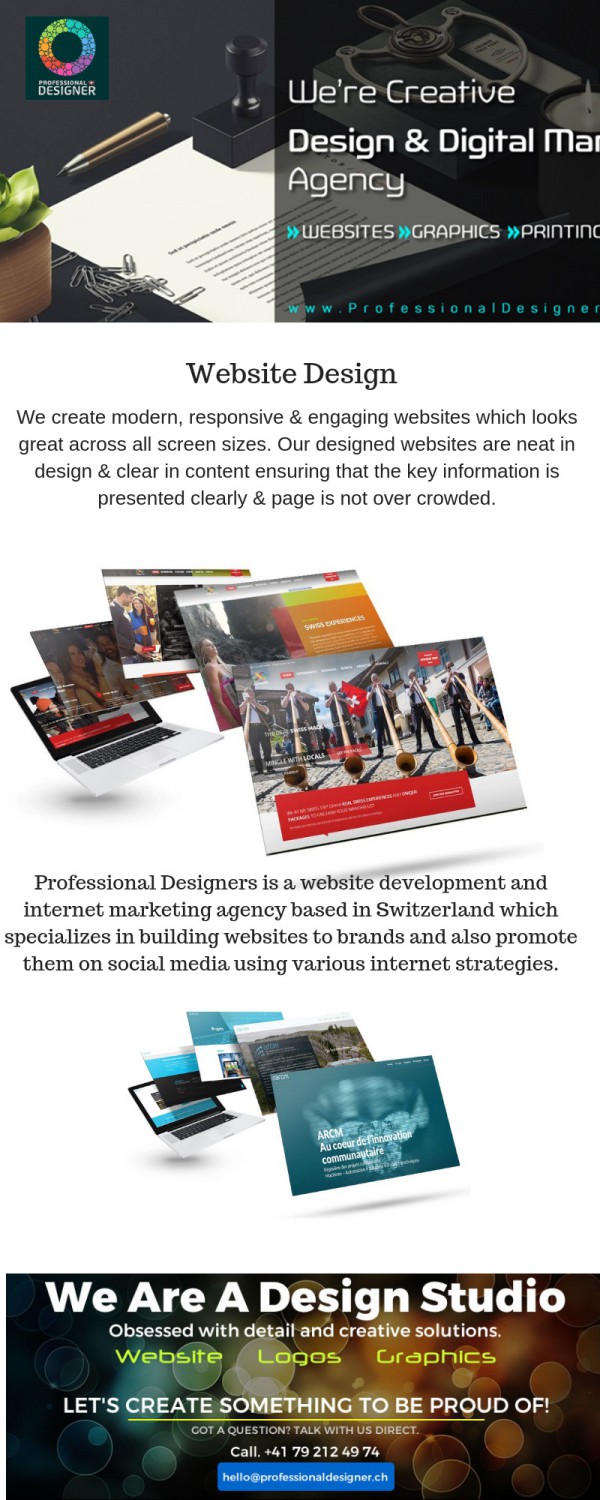 Wordpress website design Bern