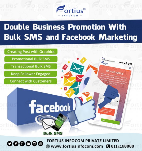 Double Promotion With Bulk SMS and Facebook Marketing