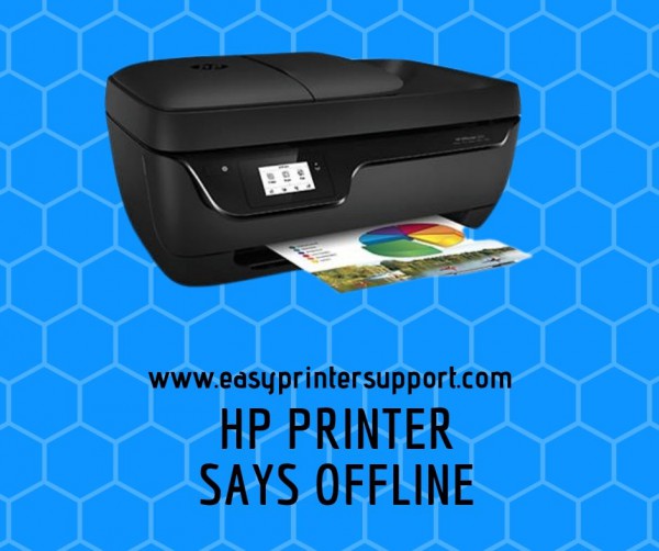 HP Printer Says Offline