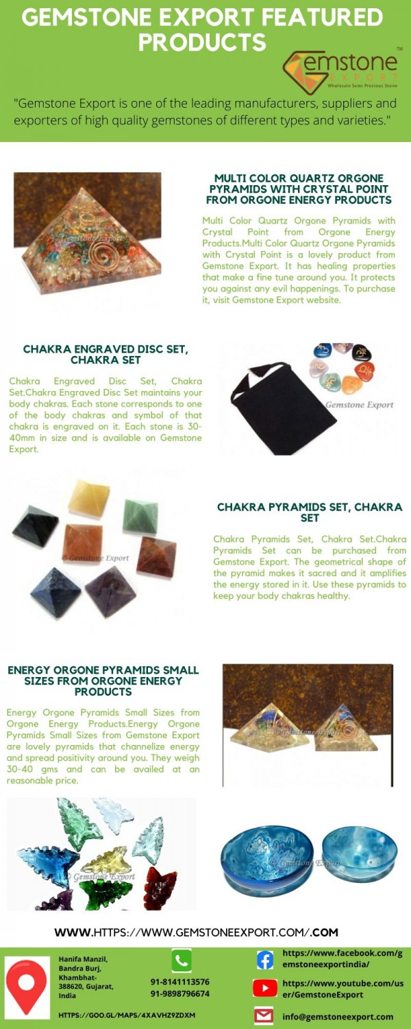 Gemstone Export FEATURED PRODUCTS