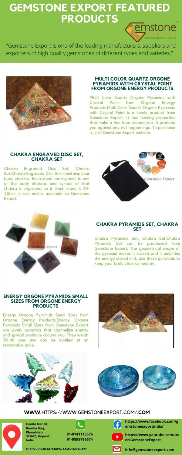 Gemstone Export FEATURED PRODUCTS 