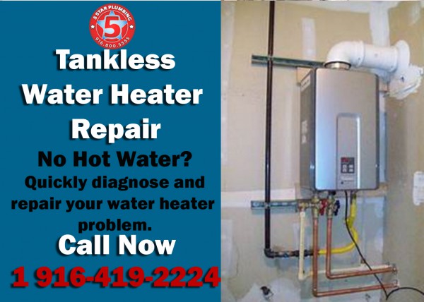 Tankless Water Heaters Repair Cost in CA 