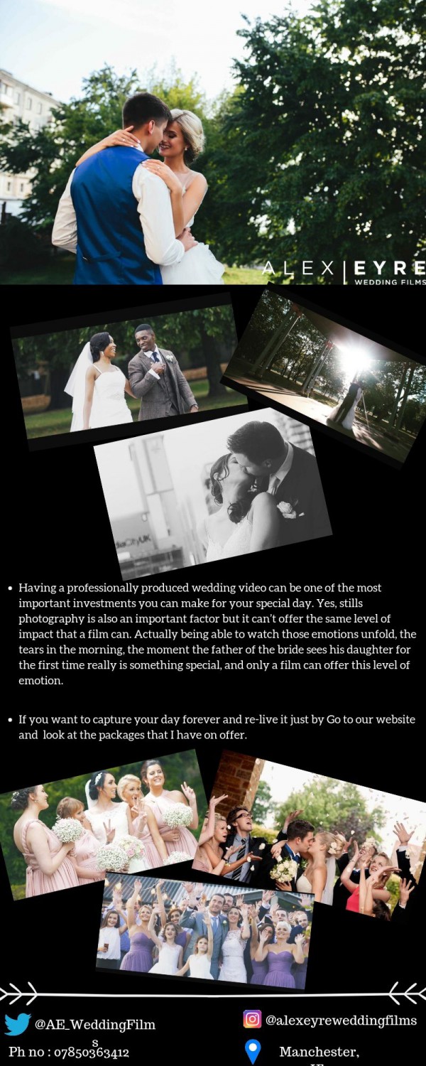 Best Videography for Wedding in Manchester, UK 